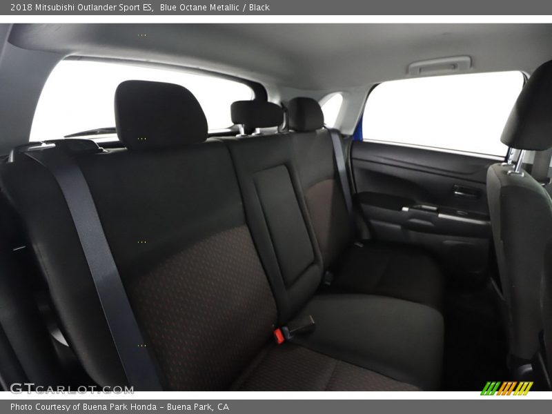 Blue Octane Metallic / Black 2018 Mitsubishi Outlander Sport ES
