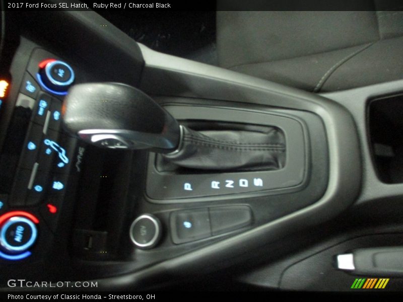 Ruby Red / Charcoal Black 2017 Ford Focus SEL Hatch