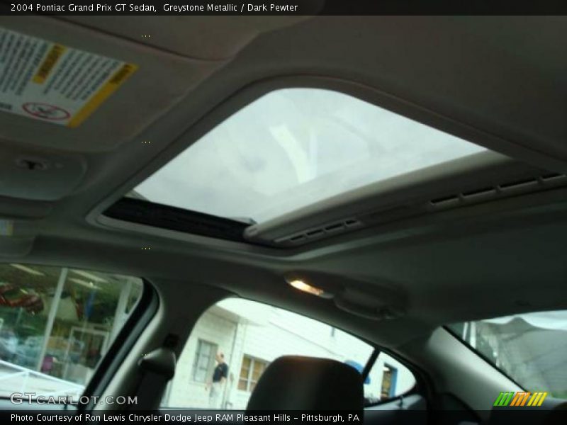 Greystone Metallic / Dark Pewter 2004 Pontiac Grand Prix GT Sedan