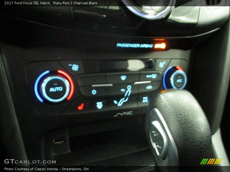 Ruby Red / Charcoal Black 2017 Ford Focus SEL Hatch