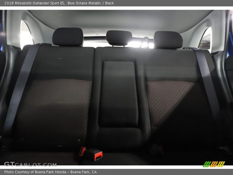 Blue Octane Metallic / Black 2018 Mitsubishi Outlander Sport ES