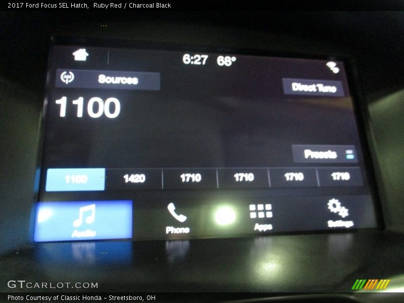 Ruby Red / Charcoal Black 2017 Ford Focus SEL Hatch