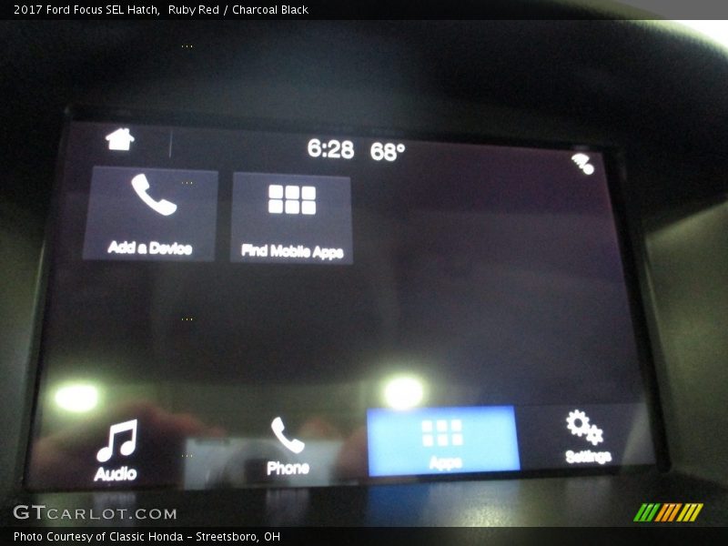 Ruby Red / Charcoal Black 2017 Ford Focus SEL Hatch