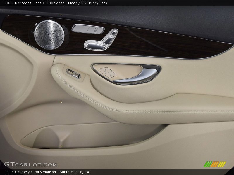 Black / Silk Beige/Black 2020 Mercedes-Benz C 300 Sedan