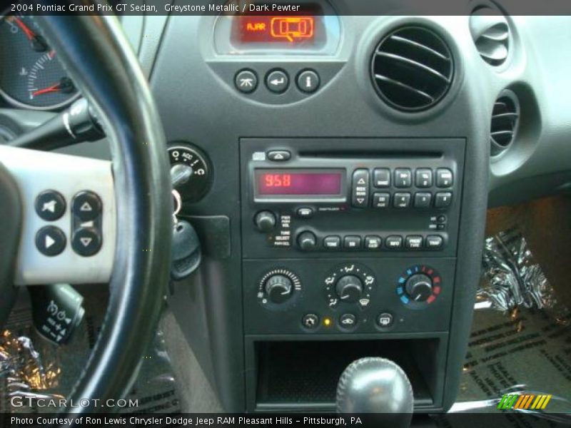 Greystone Metallic / Dark Pewter 2004 Pontiac Grand Prix GT Sedan