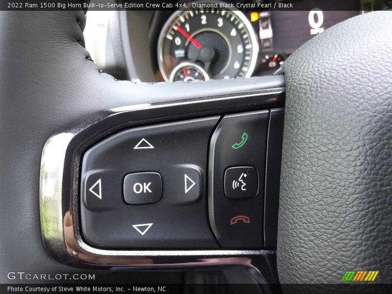  2022 1500 Big Horn Built-to-Serve Edition Crew Cab 4x4 Steering Wheel