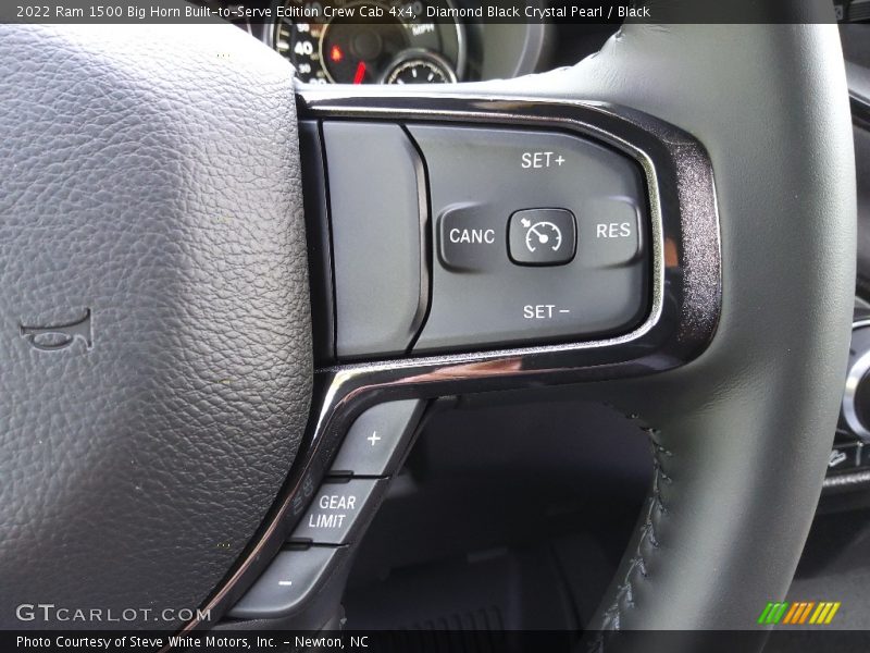  2022 1500 Big Horn Built-to-Serve Edition Crew Cab 4x4 Steering Wheel