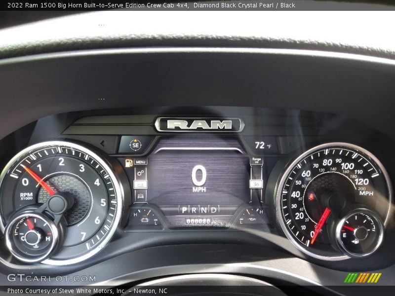  2022 1500 Big Horn Built-to-Serve Edition Crew Cab 4x4 Big Horn Built-to-Serve Edition Crew Cab 4x4 Gauges