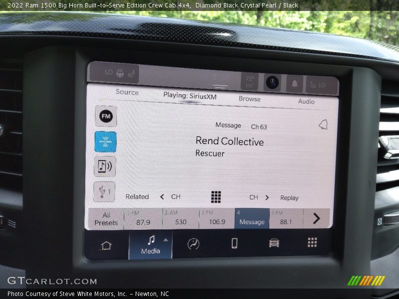 Diamond Black Crystal Pearl / Black 2022 Ram 1500 Big Horn Built-to-Serve Edition Crew Cab 4x4