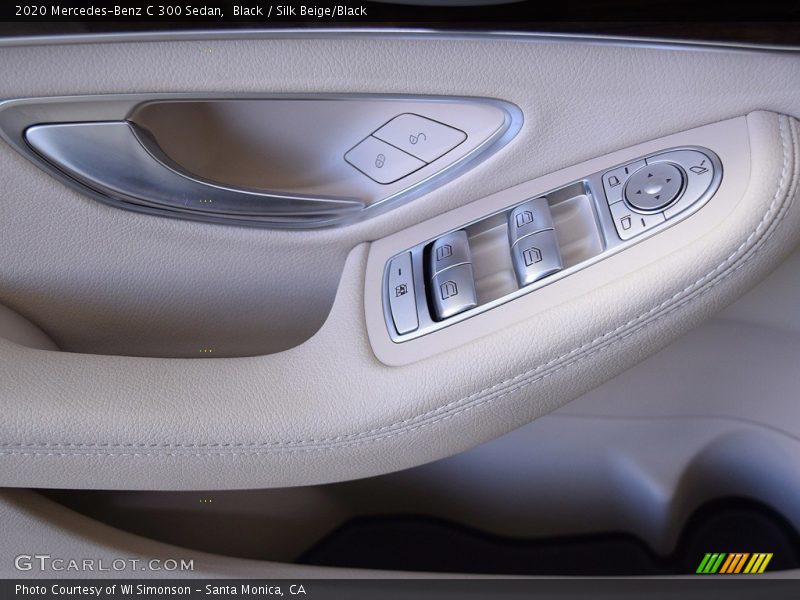 Black / Silk Beige/Black 2020 Mercedes-Benz C 300 Sedan