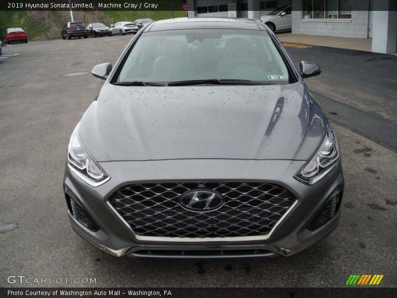 Machine Gray / Gray 2019 Hyundai Sonata Limited