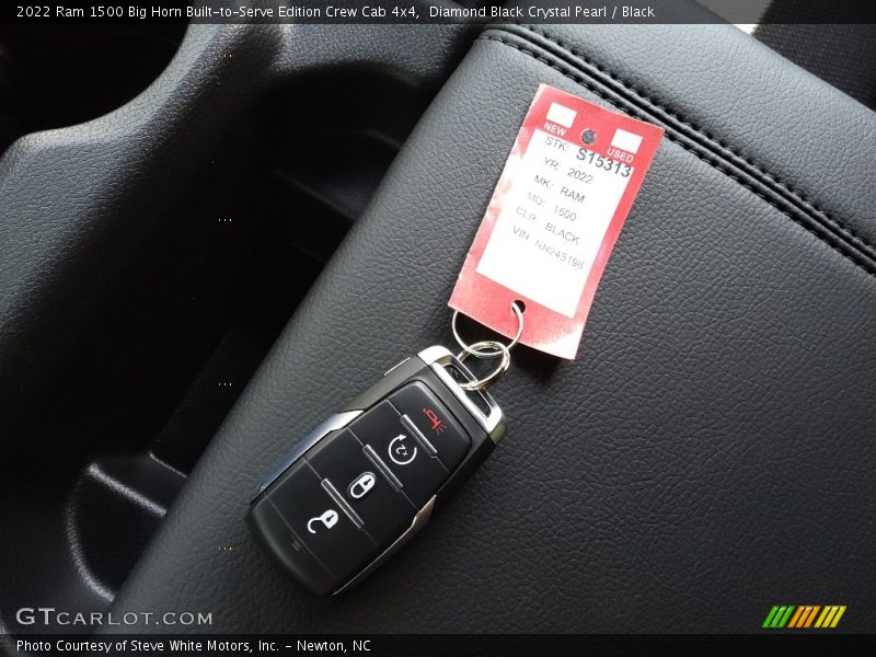 Diamond Black Crystal Pearl / Black 2022 Ram 1500 Big Horn Built-to-Serve Edition Crew Cab 4x4