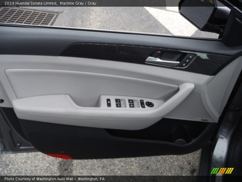 Machine Gray / Gray 2019 Hyundai Sonata Limited