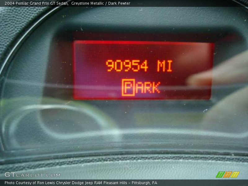 Greystone Metallic / Dark Pewter 2004 Pontiac Grand Prix GT Sedan