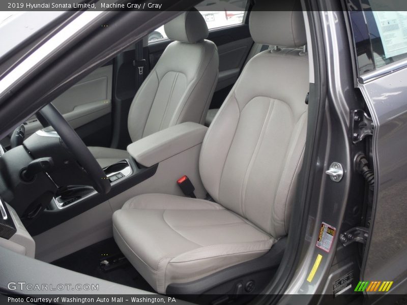 Machine Gray / Gray 2019 Hyundai Sonata Limited