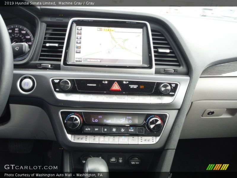Machine Gray / Gray 2019 Hyundai Sonata Limited