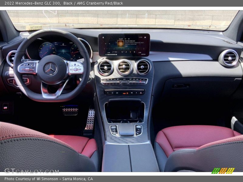 Dashboard of 2022 GLC 300