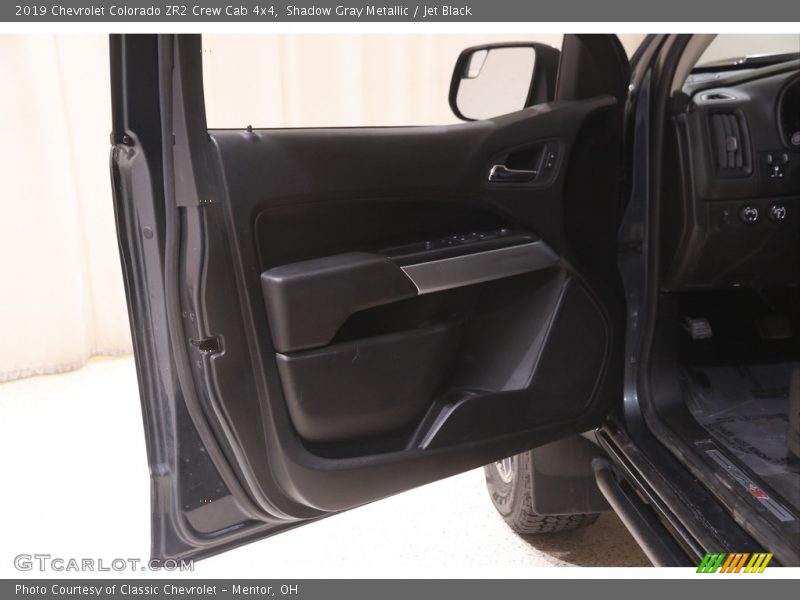 Shadow Gray Metallic / Jet Black 2019 Chevrolet Colorado ZR2 Crew Cab 4x4