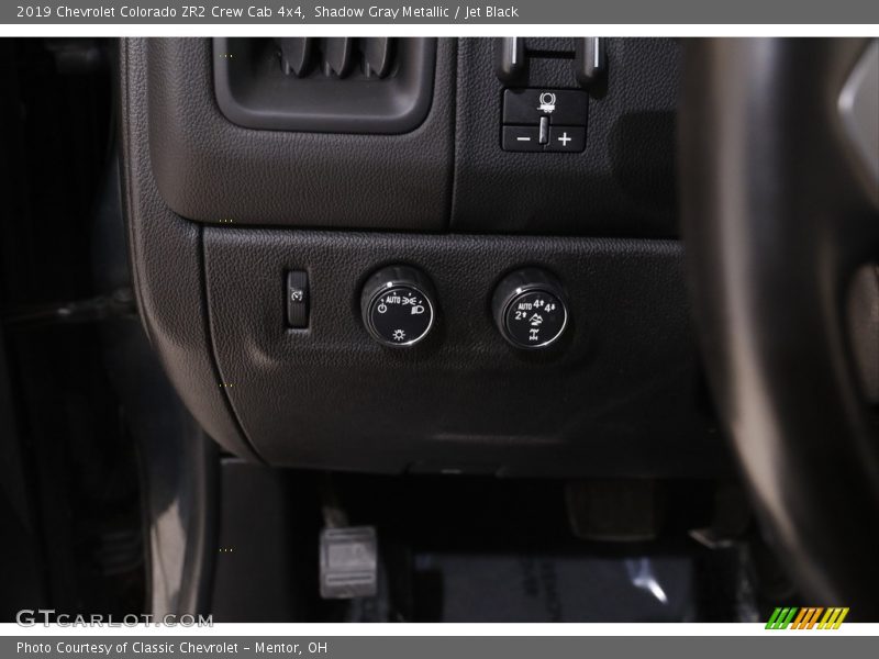 Shadow Gray Metallic / Jet Black 2019 Chevrolet Colorado ZR2 Crew Cab 4x4
