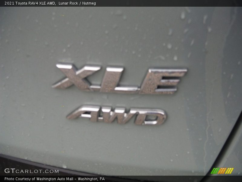 Lunar Rock / Nutmeg 2021 Toyota RAV4 XLE AWD