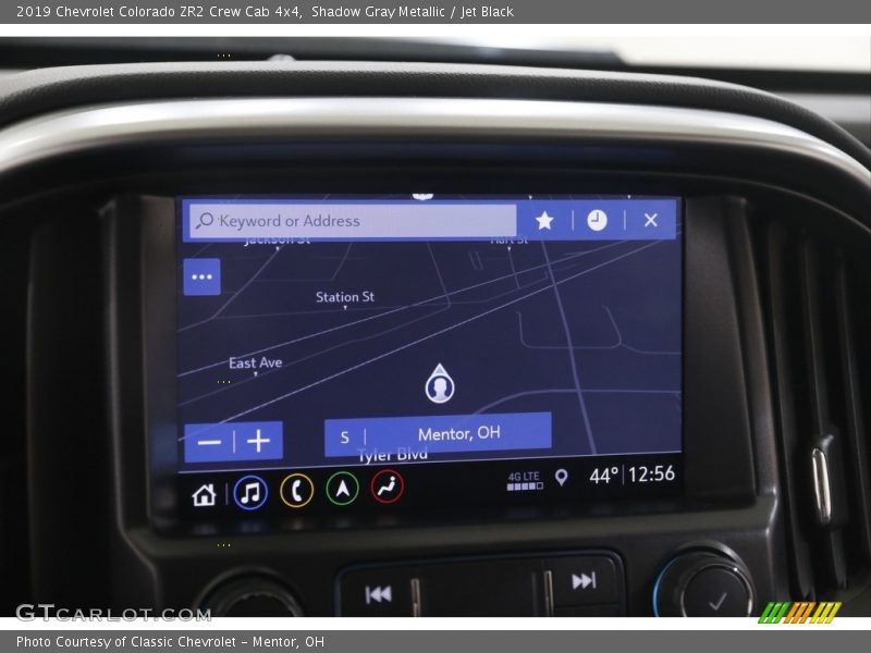 Shadow Gray Metallic / Jet Black 2019 Chevrolet Colorado ZR2 Crew Cab 4x4
