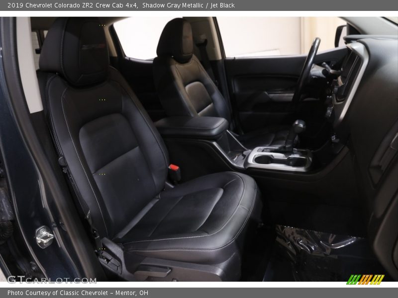Shadow Gray Metallic / Jet Black 2019 Chevrolet Colorado ZR2 Crew Cab 4x4