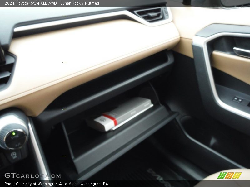 Lunar Rock / Nutmeg 2021 Toyota RAV4 XLE AWD