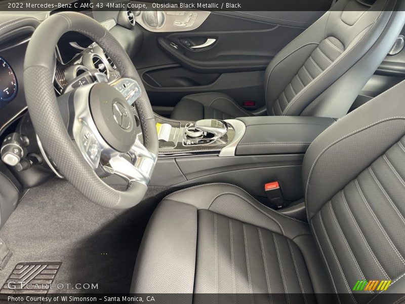 Front Seat of 2022 C AMG 43 4Matic Coupe