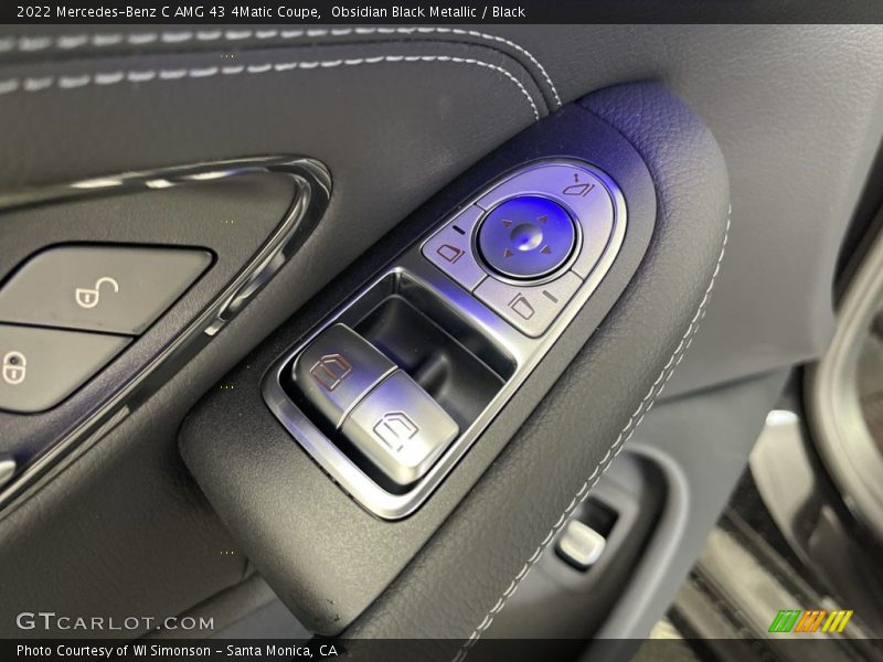 Controls of 2022 C AMG 43 4Matic Coupe