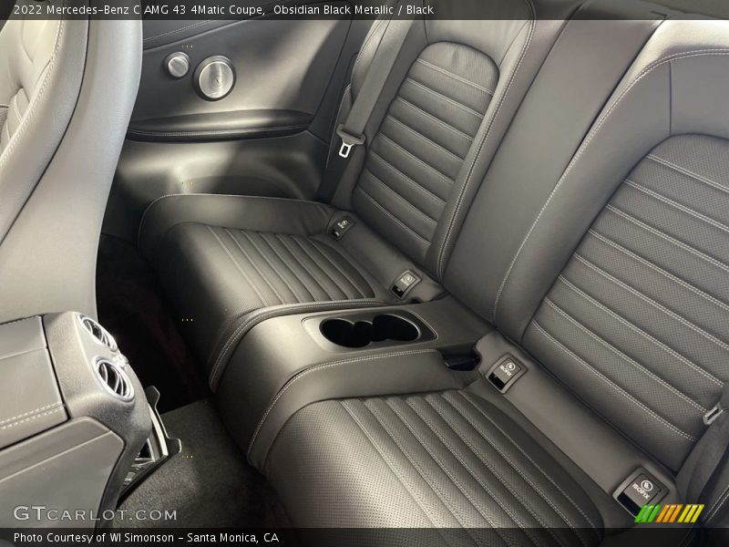 Rear Seat of 2022 C AMG 43 4Matic Coupe