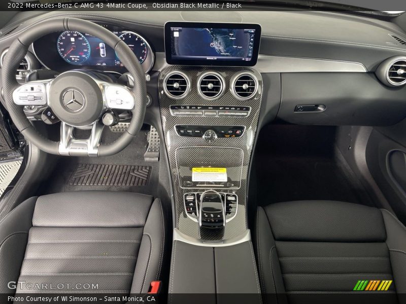  2022 C AMG 43 4Matic Coupe Black Interior