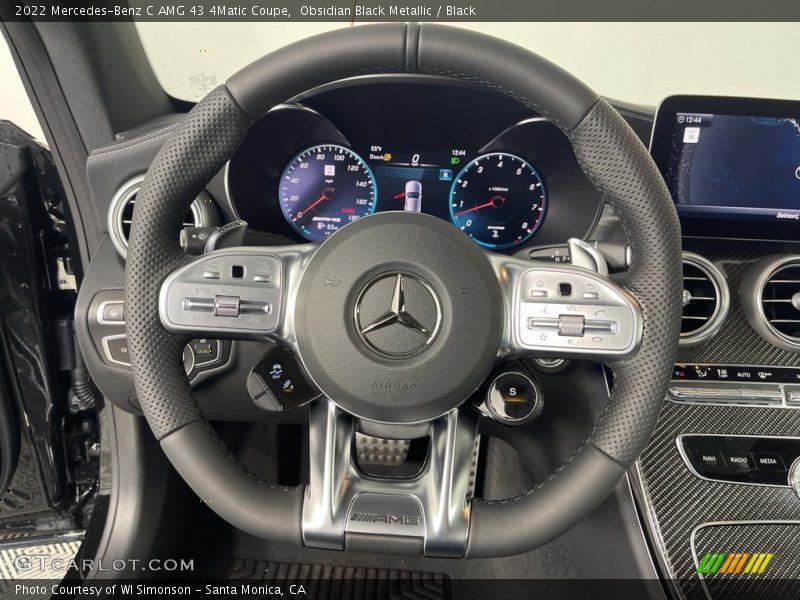  2022 C AMG 43 4Matic Coupe Steering Wheel