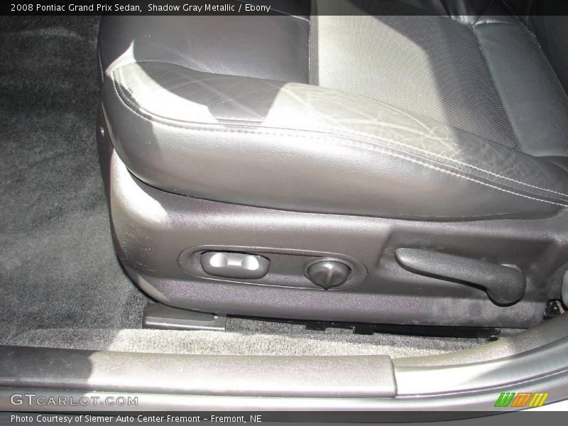 Shadow Gray Metallic / Ebony 2008 Pontiac Grand Prix Sedan