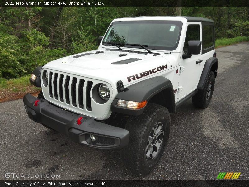 Bright White / Black 2022 Jeep Wrangler Rubicon 4x4