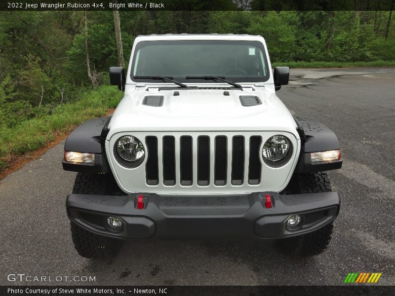 Bright White / Black 2022 Jeep Wrangler Rubicon 4x4