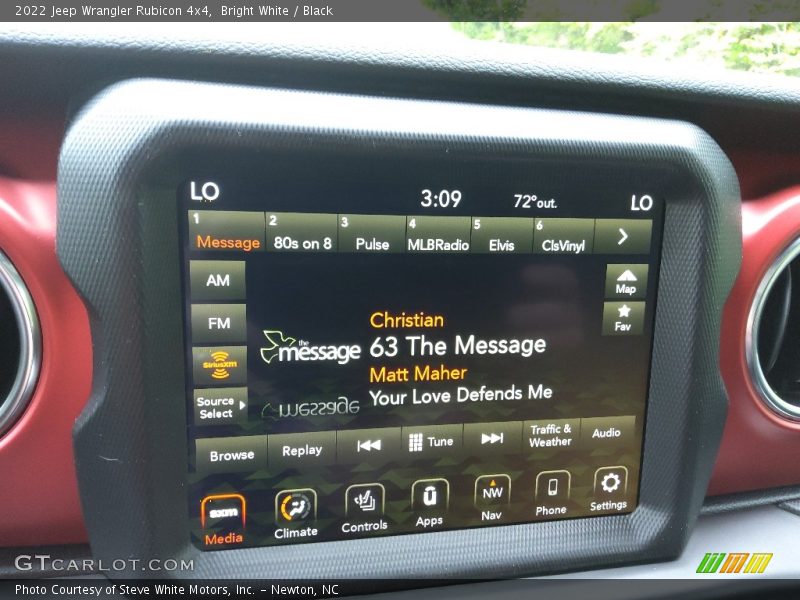 Audio System of 2022 Wrangler Rubicon 4x4