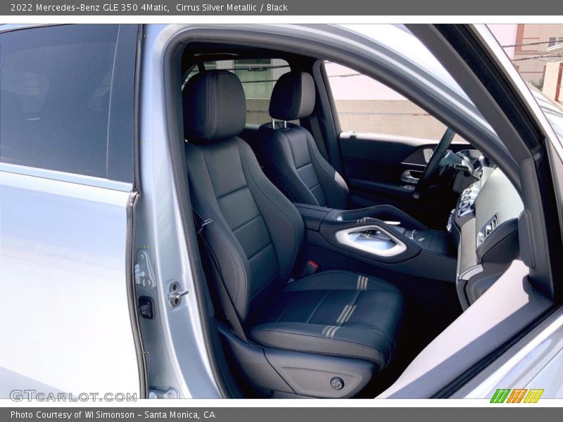 Cirrus Silver Metallic / Black 2022 Mercedes-Benz GLE 350 4Matic