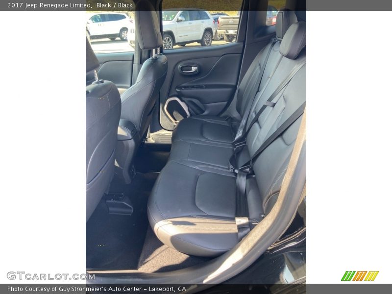 Rear Seat of 2017 Renegade Limited