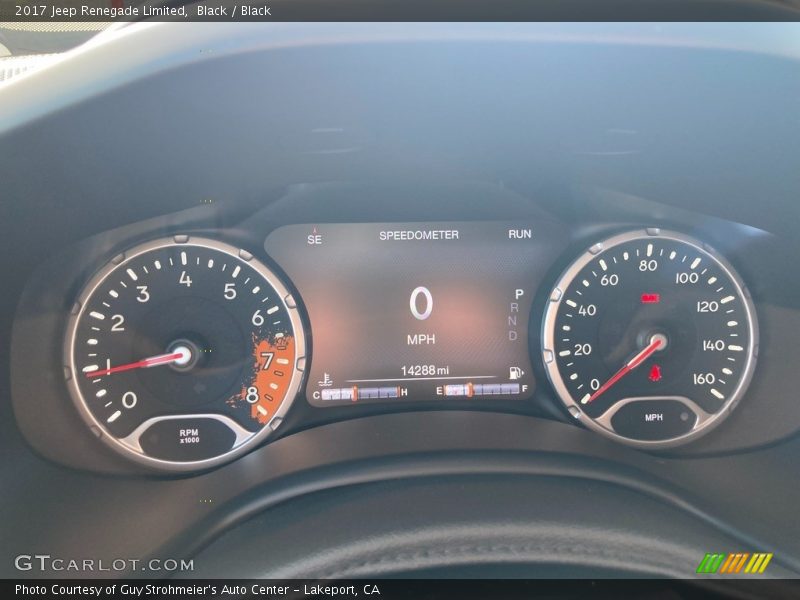  2017 Renegade Limited Limited Gauges