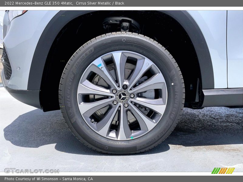 Cirrus Silver Metallic / Black 2022 Mercedes-Benz GLE 350 4Matic