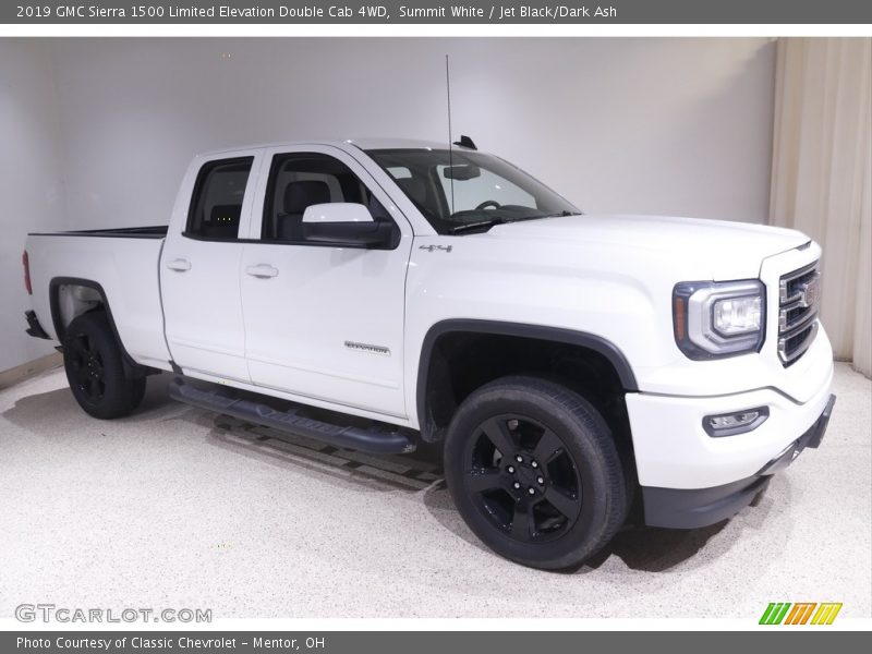 Front 3/4 View of 2019 Sierra 1500 Limited Elevation Double Cab 4WD