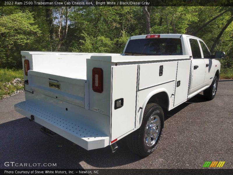 Bright White / Black/Diesel Gray 2022 Ram 2500 Tradesman Crew Cab Chassis 4x4