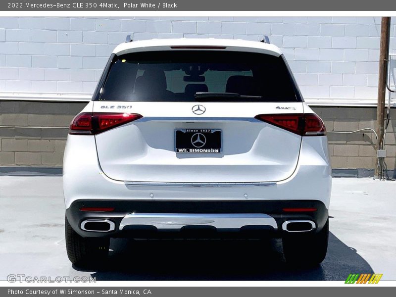 Polar White / Black 2022 Mercedes-Benz GLE 350 4Matic