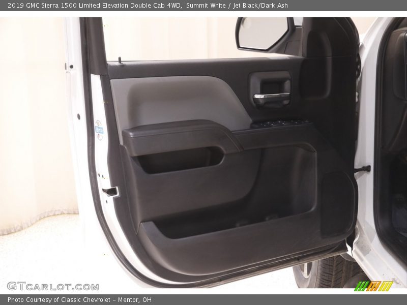 Summit White / Jet Black/Dark Ash 2019 GMC Sierra 1500 Limited Elevation Double Cab 4WD