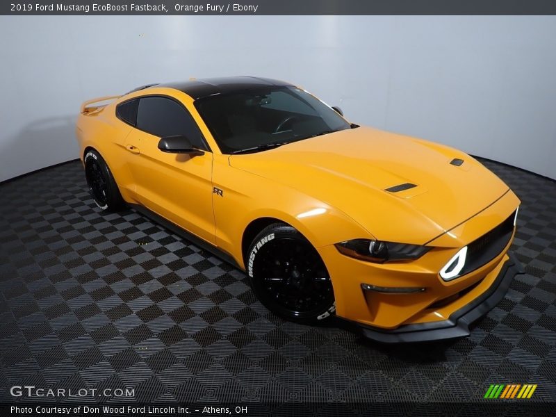  2019 Mustang EcoBoost Fastback Orange Fury