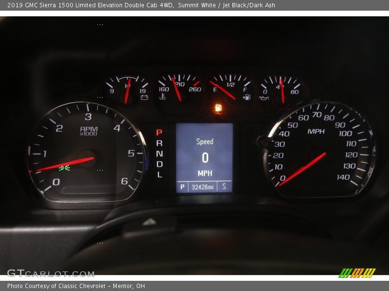 Summit White / Jet Black/Dark Ash 2019 GMC Sierra 1500 Limited Elevation Double Cab 4WD