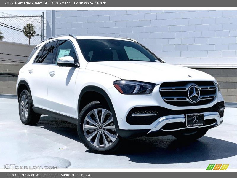 Front 3/4 View of 2022 GLE 350 4Matic