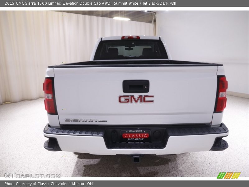 Summit White / Jet Black/Dark Ash 2019 GMC Sierra 1500 Limited Elevation Double Cab 4WD