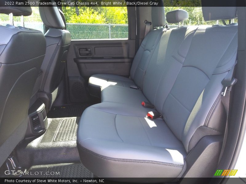 Bright White / Black/Diesel Gray 2022 Ram 2500 Tradesman Crew Cab Chassis 4x4