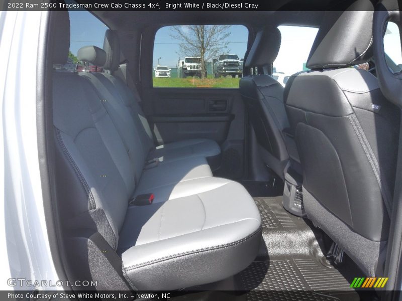 Bright White / Black/Diesel Gray 2022 Ram 2500 Tradesman Crew Cab Chassis 4x4